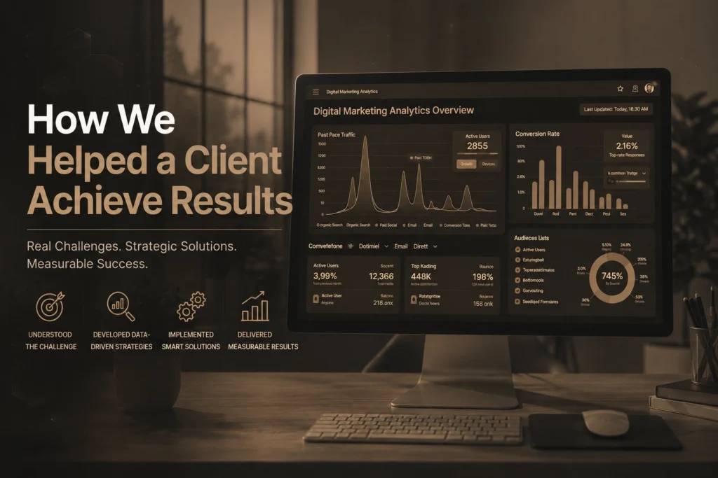 How We Helped a Client Achieve Result